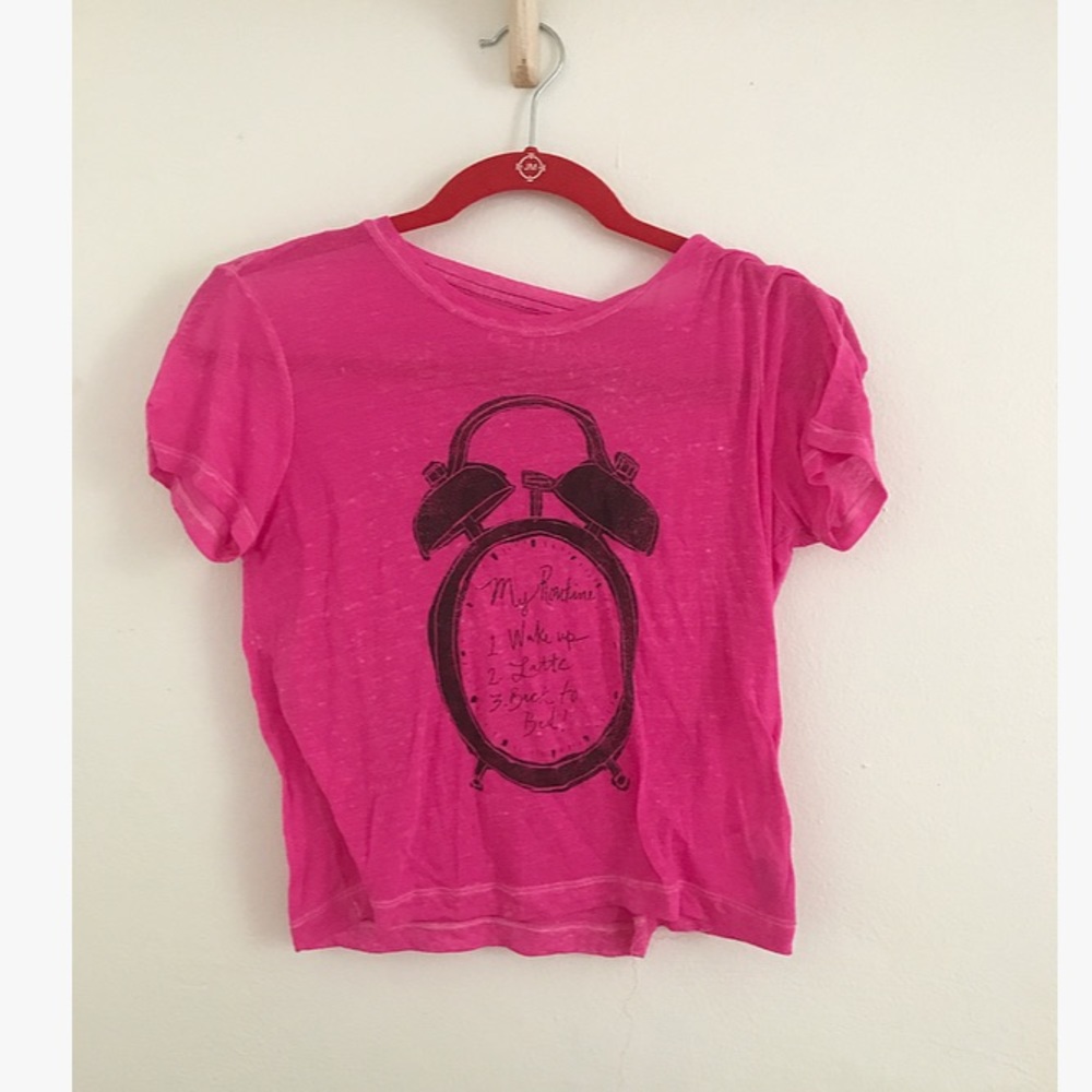 Hot Pink Aeropostale Crop