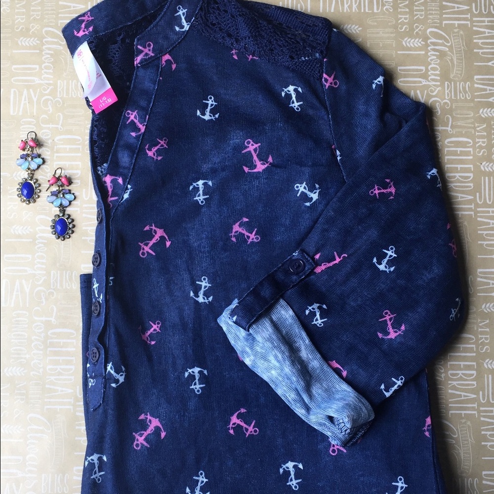 Anchors Away Tunic Top
