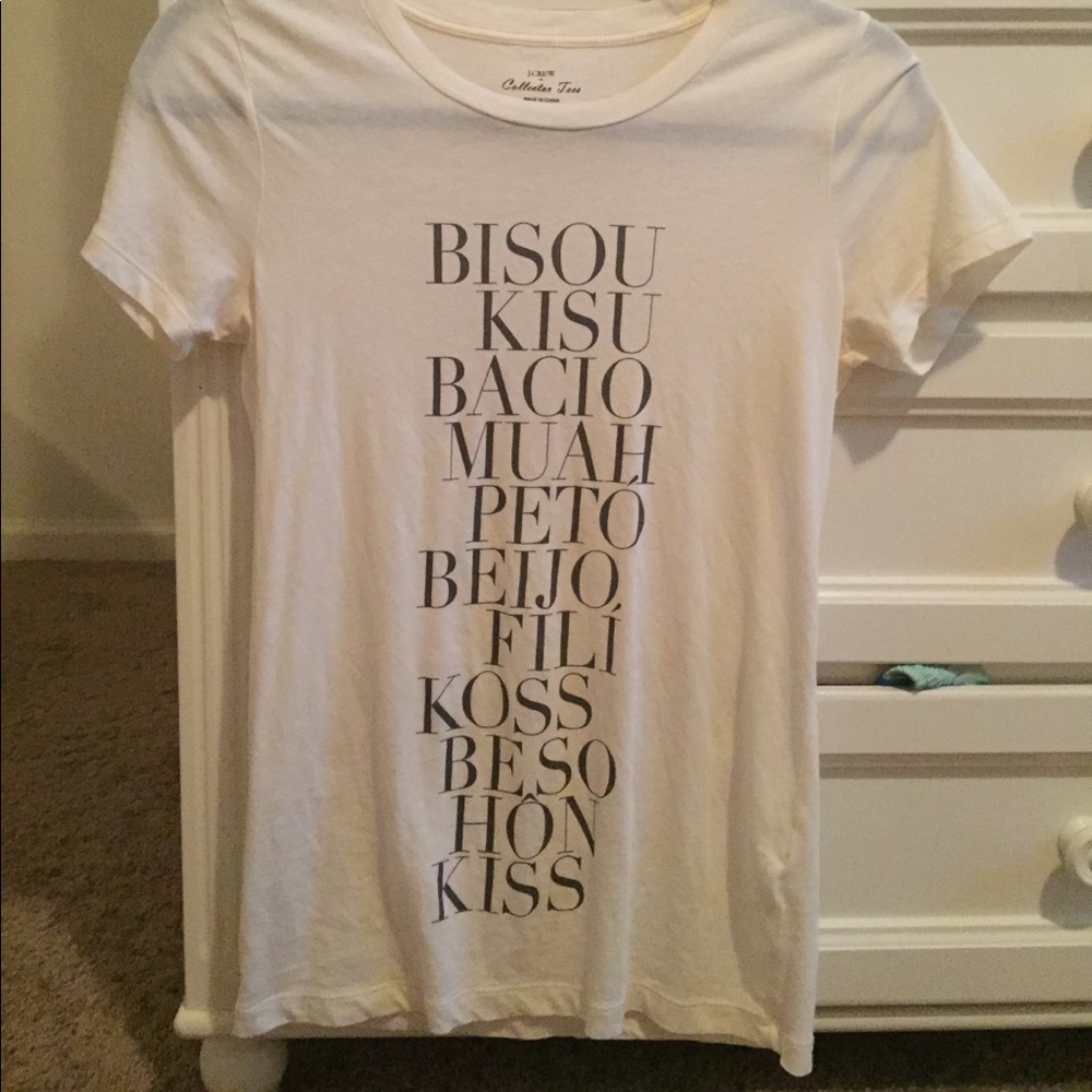 jcrew collector tee