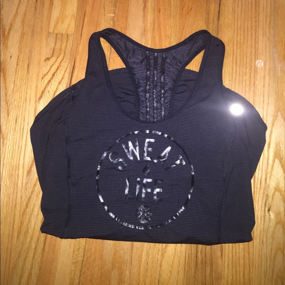 Lululemon work out top "runner up tank"