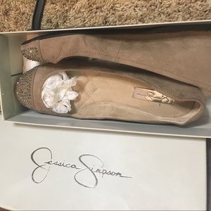 Authentic Jessica Simpson brown flats