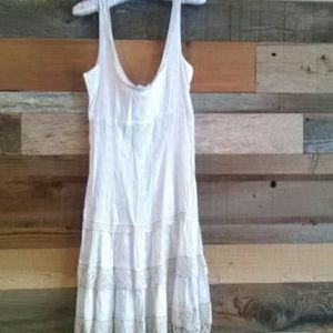 White Free People dress, size 8, new with tags