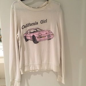 California girl wild fox sweater