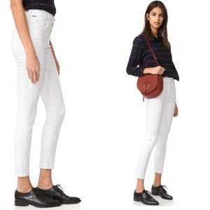Citizens of Humanity White Rocket Crop Jean