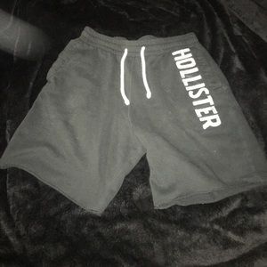 Black sweat shorts