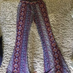 Beautiful floral pants from Tillys.