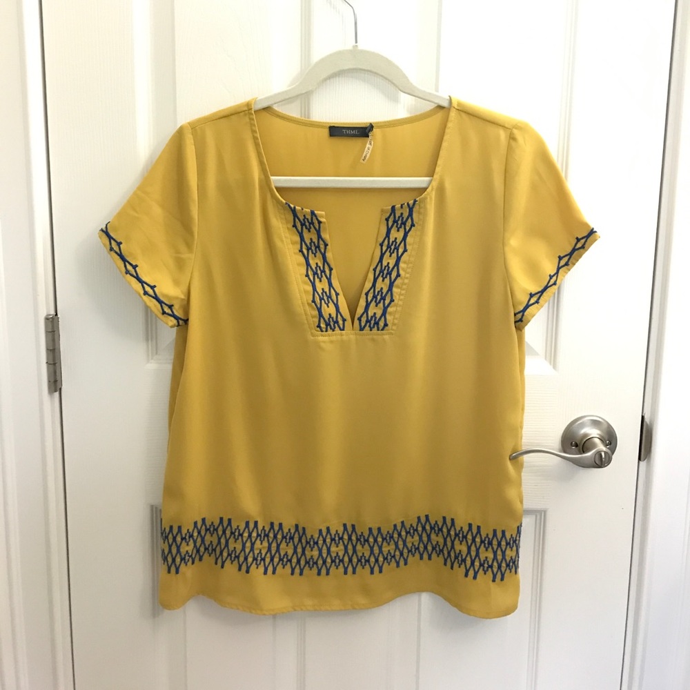 Yellow Blouse