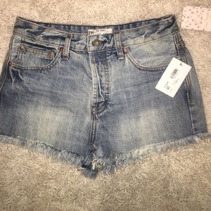Free people Summer Jean short