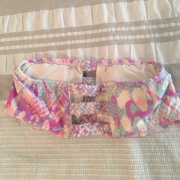 Colorful bandeau bikini top - Picture 3 of 3