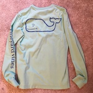 Vineyard Vines Long Sleeve Shirt Seafoam Green