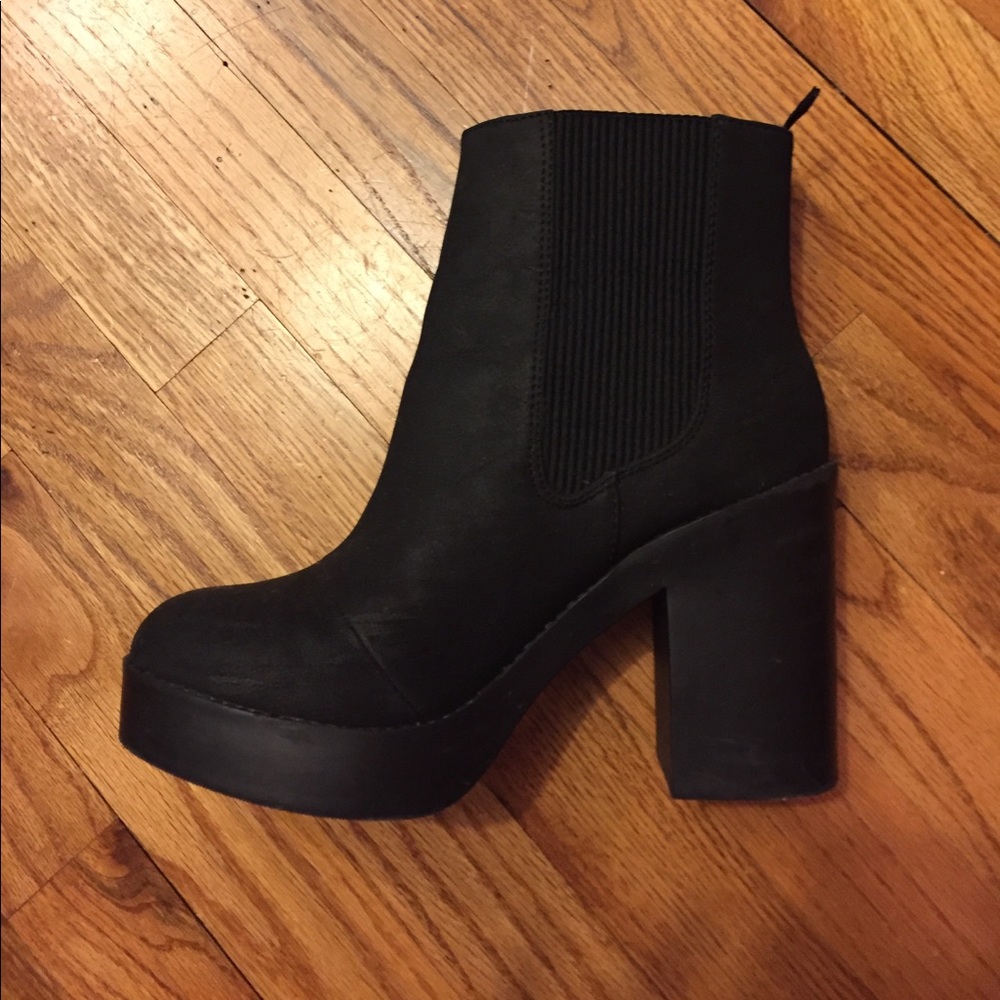 H&M Black Booties