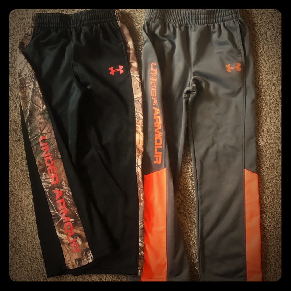 Boys size 6 Under Armour athletic pants