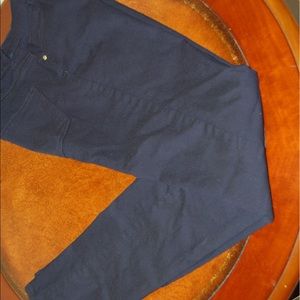 Blue fitted skinny jeans from H&M.