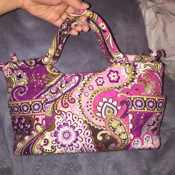 Vera Bradley Handbags - Vera Bradley - Very Berry Paisley Gabby Handbag