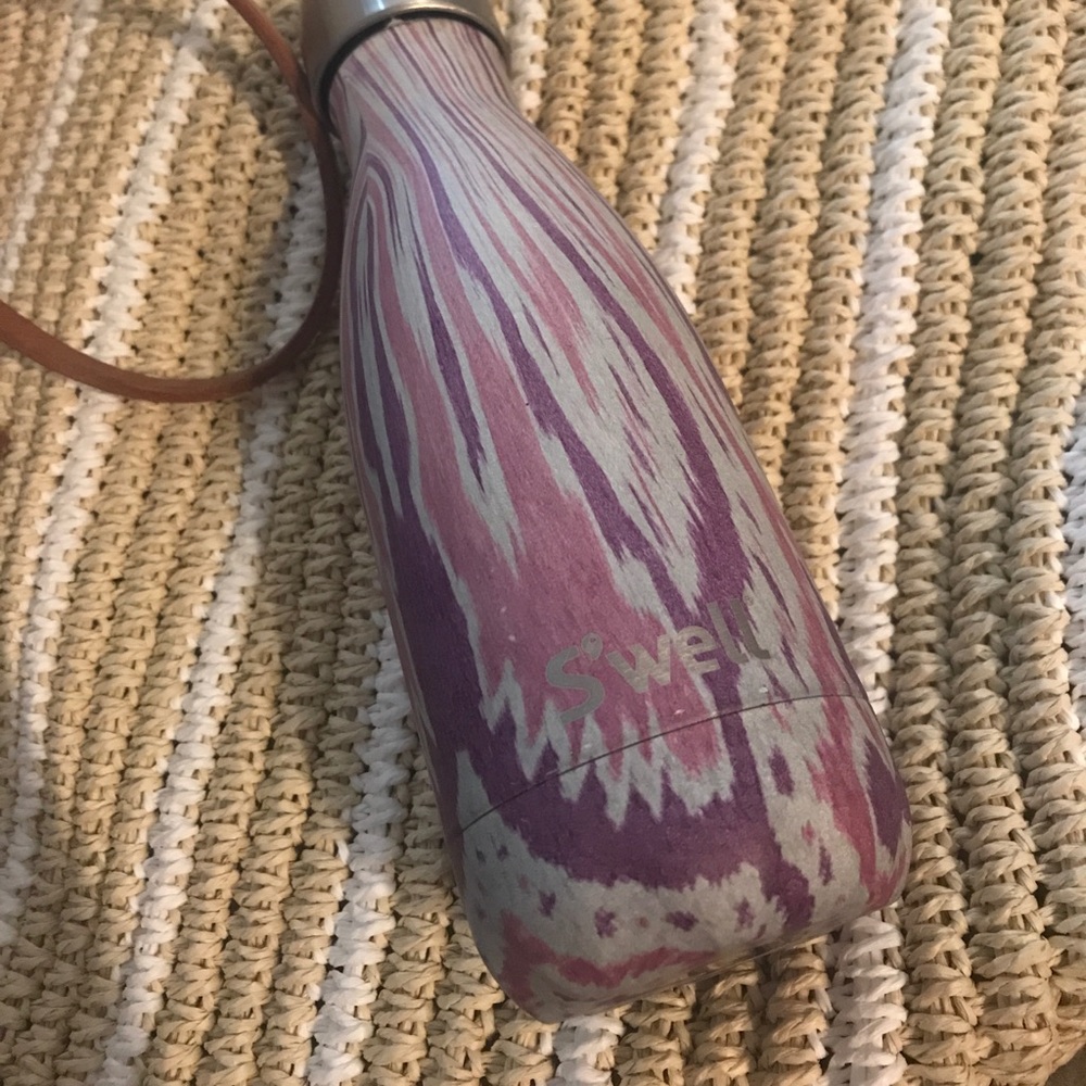 9 oz S'well hand-painted bottle - Santorini Sunset