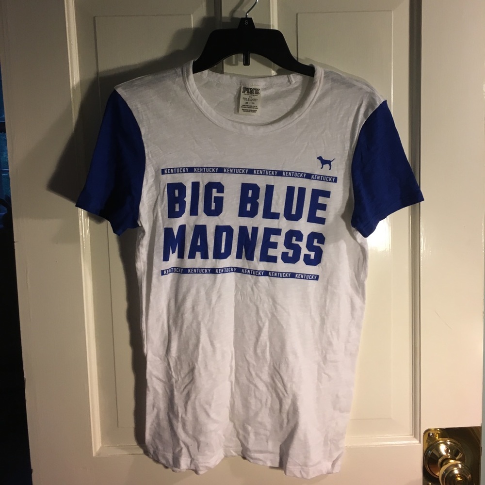 PINK Kentucky big blue madness shirt xs