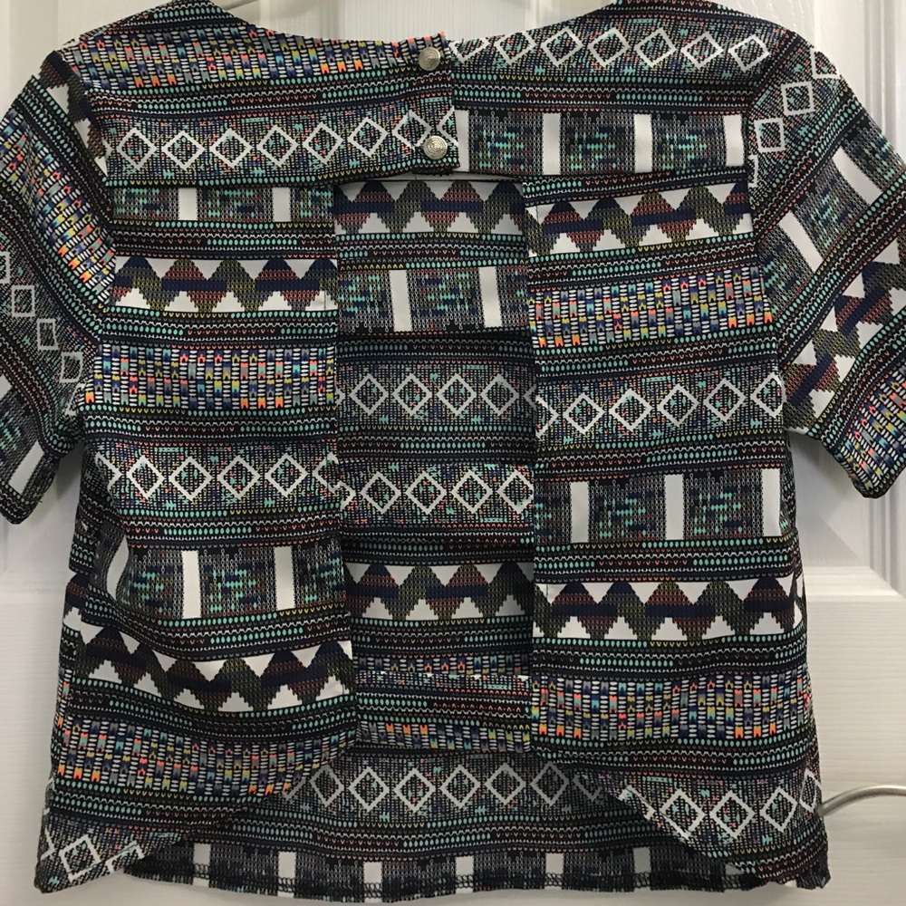 Aztec Crop Top - Picture 8 of 8