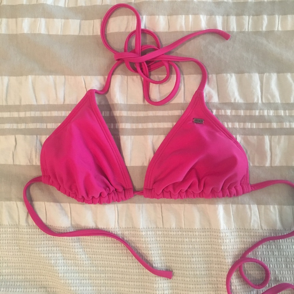 Roxy triangle bikini top💋