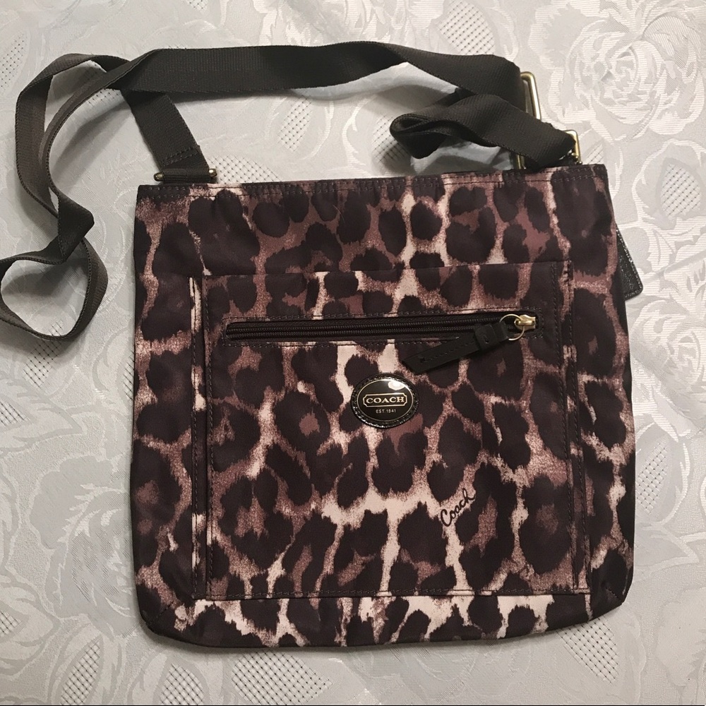 Coach CrossBody Bag Leopard