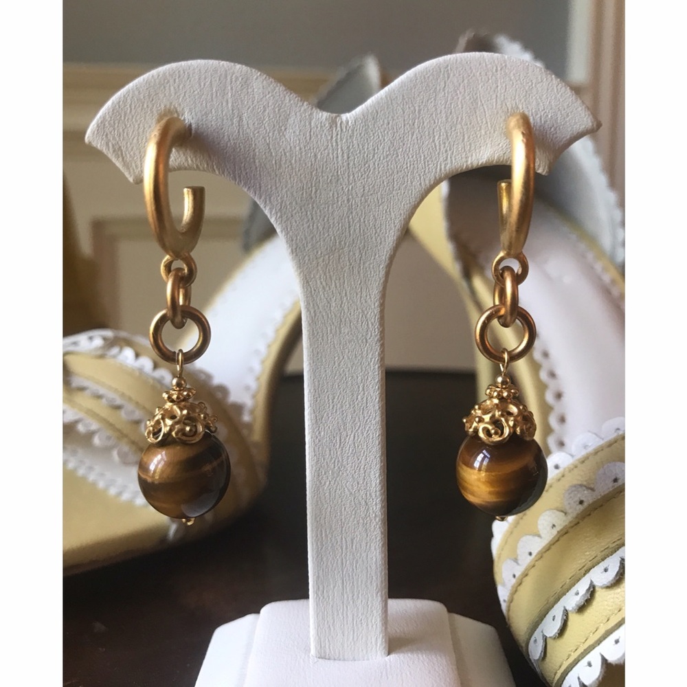 🐅Tiger's Eye🐅 Handmade Earrings