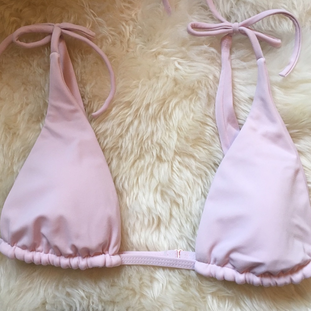 Pacsun Light pink bikini top xs/small