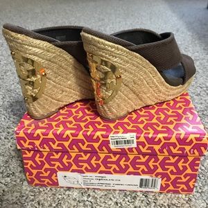 Tory Burch wedges Sz 7