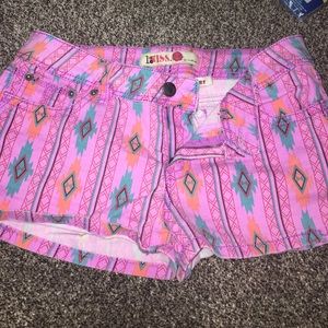 Tribal printed shorts