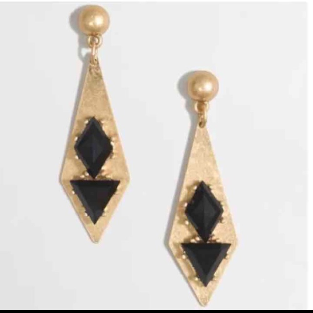 NWT J. Crew Cold Geometric Earrings