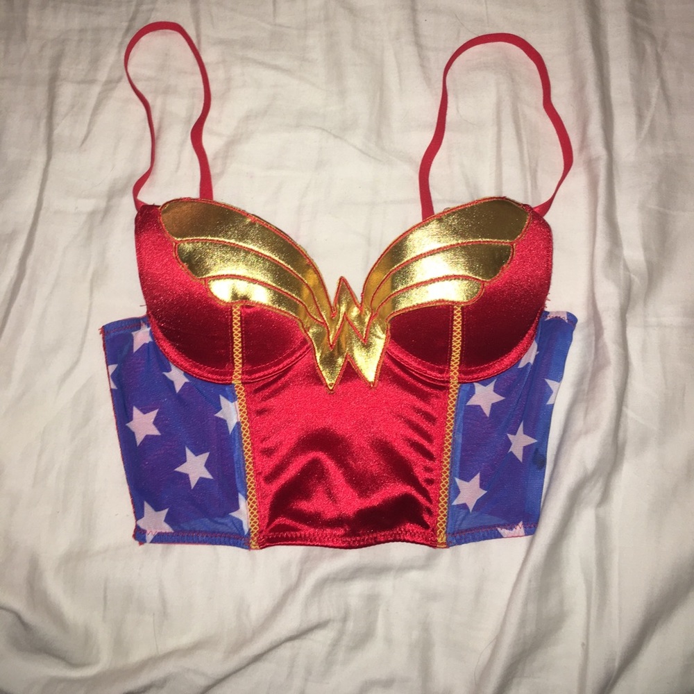 Wonder woman corset top