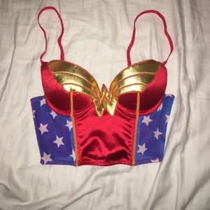Wonder woman corset top
