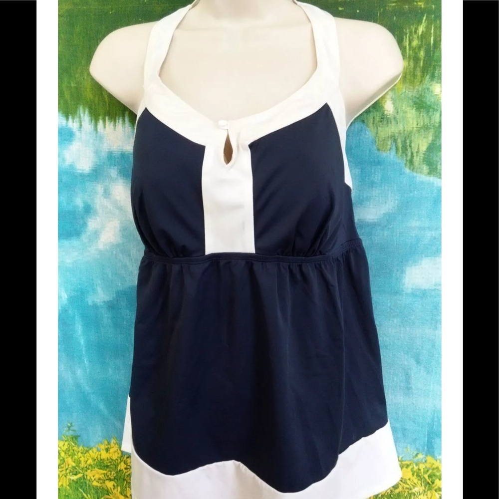Swim 365 Tankini Top NWOTs 18W