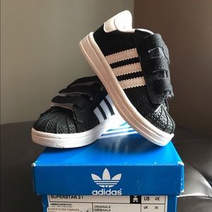 Adidas superstar sneakers toddler size 4