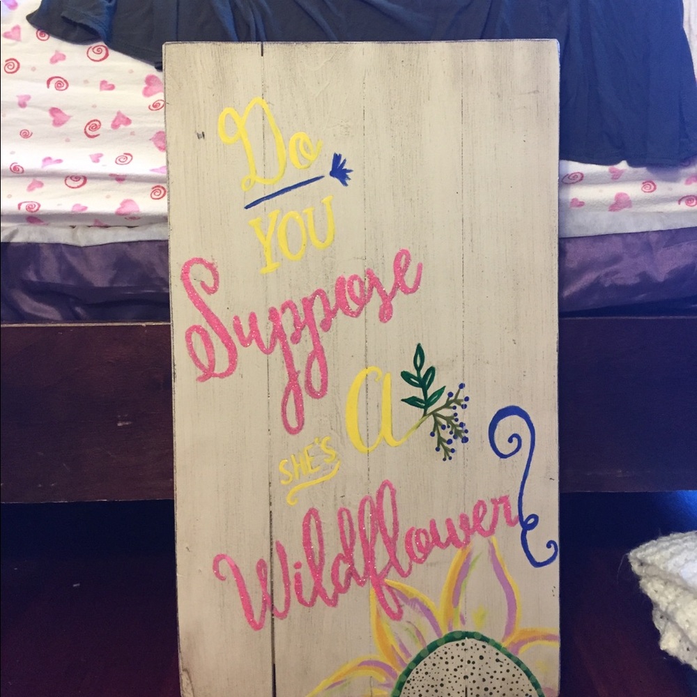 Homemade wall decor!