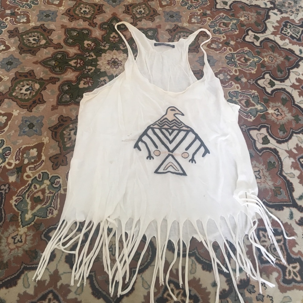 Brandy Melville Fringe Tank