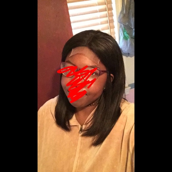 Lace closure blunt bob wig