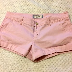 Light Pink Abercrombie & Fitch Shorts