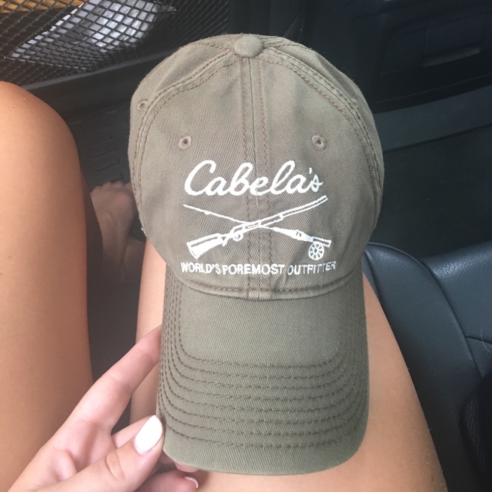 Army Green Cabelas Hat