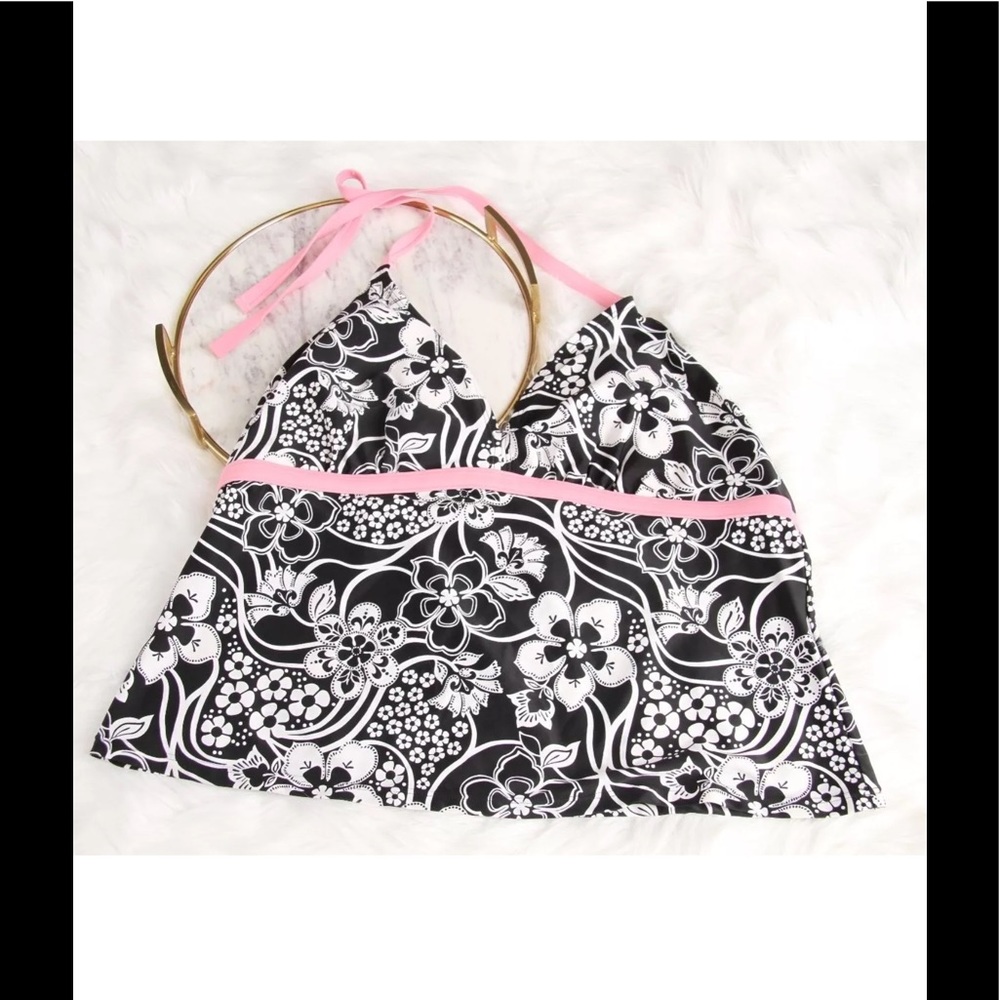 Ocean Dream Halter Tankini Top NWOTs 24W