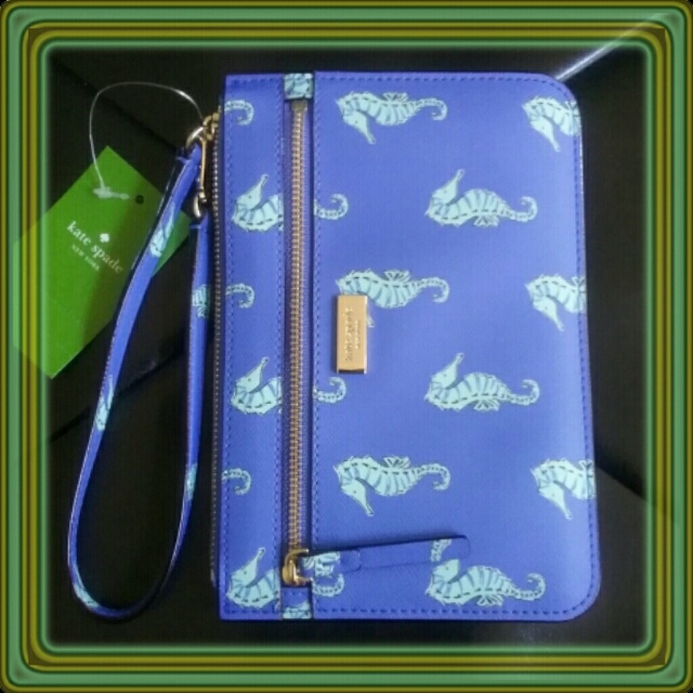 SUPER SALE❤KATE SPADE SEA PONIES WRISTLET,  NWT