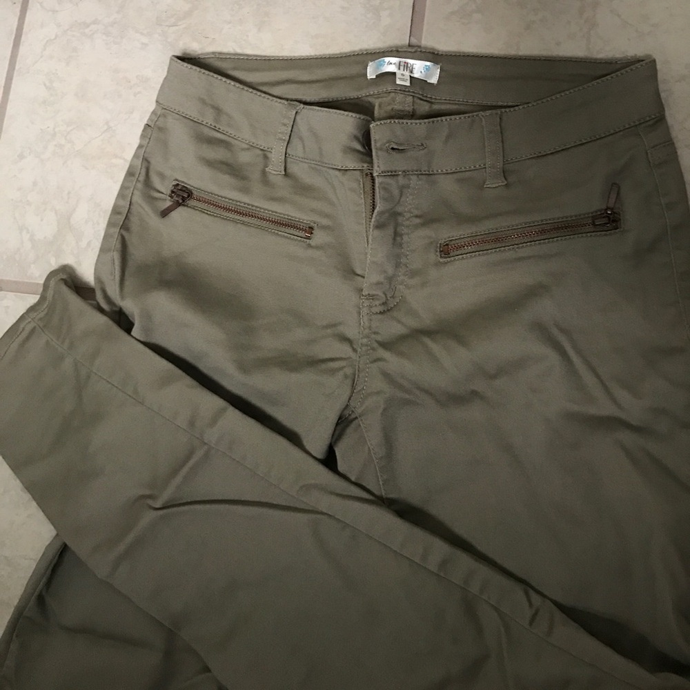 Olive green Jeggings