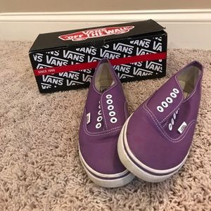 Vans Authentic Lo Pro Royal Purple/True White