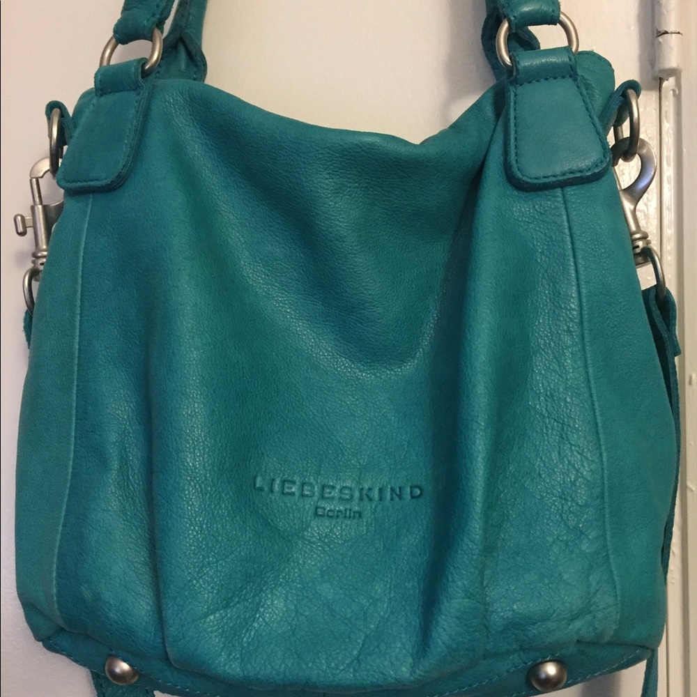 Liebeskind Teal leather bag