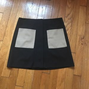 Stretchy mini skirt