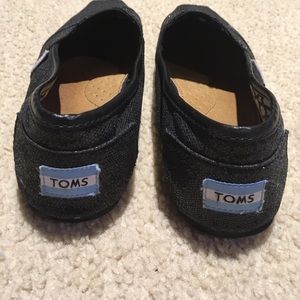 Black Sparkle TOMS