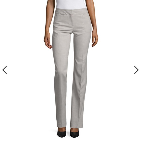 worthington modern fit straight leg pants