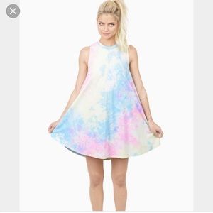 Tobi Tie-Dye Swing Dress