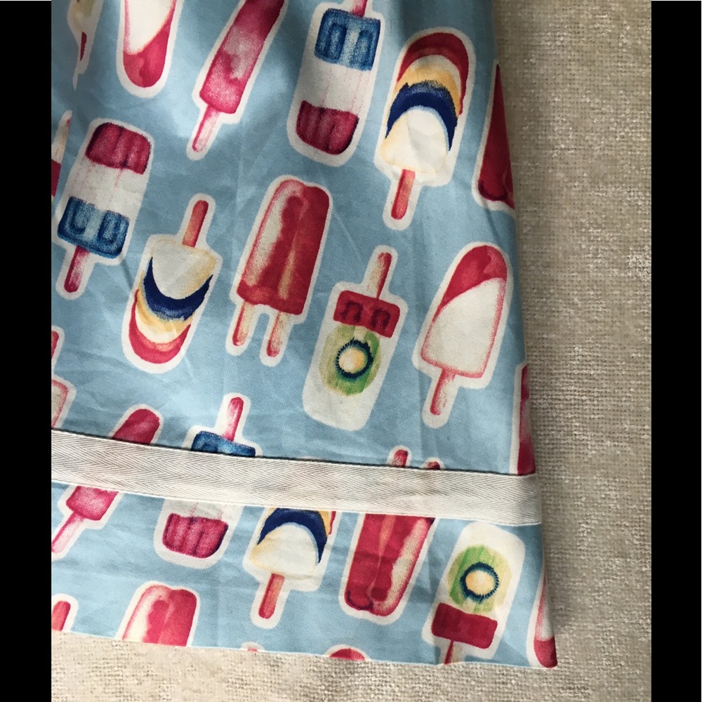 Modcloth Dress SkyBlue M Popsicle Ice Cream Fruit - Picture 7 of 8