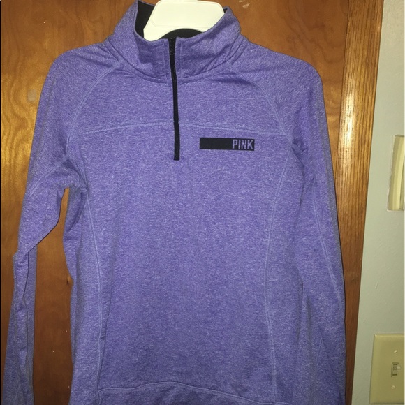 PINK Victoria's Secret Tops - A purple Victoria secret zip up.