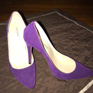 Purple stilettos. Size 38