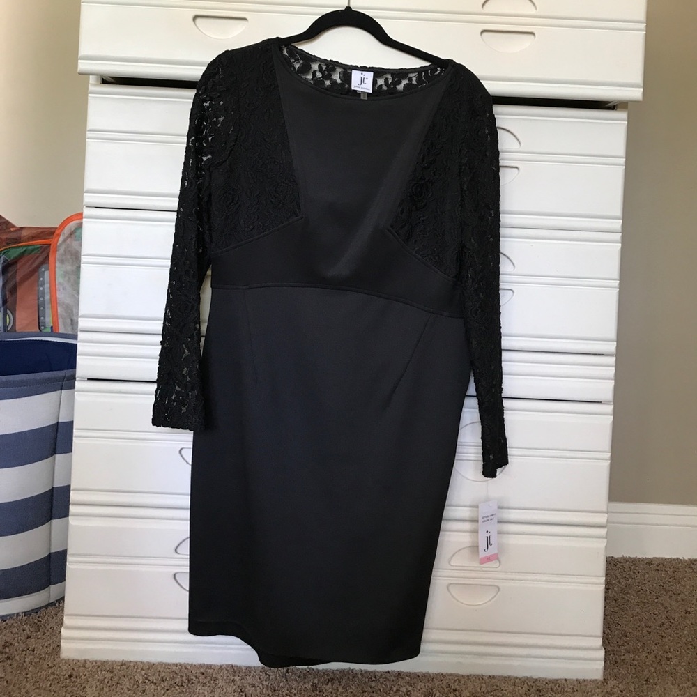 Lace black dress!